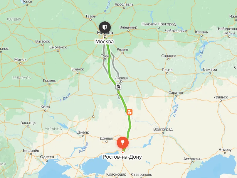 перевозки в Ростов на Дону 